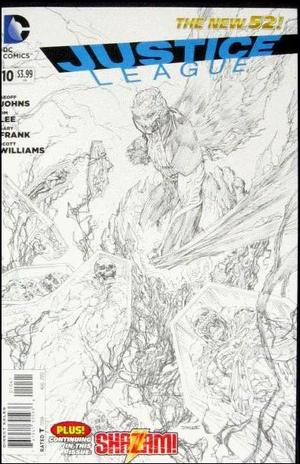 [Justice League (series 2) 10 (variant sketch cover - Jim Lee)]