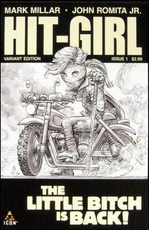 [Hit-Girl No. 1 (1st printing, variant sketch cover - John Romita Jr.)]