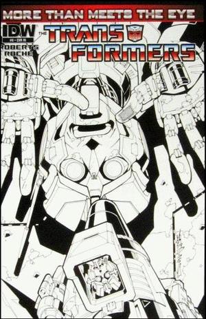 [Transformers: More Than Meets The Eye (series 2) #6 (Retailer Incentive Cover - Alex Milne B&W)]