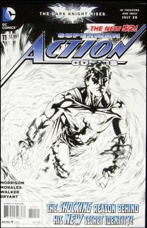 [Action Comics (series 2) 11 (variant sketch cover - Rags Morales)]