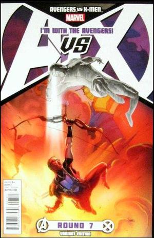[Avengers Vs. X-Men No. 7 (variant I'm With The Avengers! cover)]