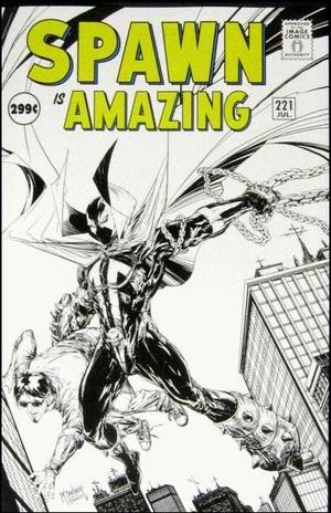 [Spawn #221 (Cover B - Todd McFarlane B&W)]