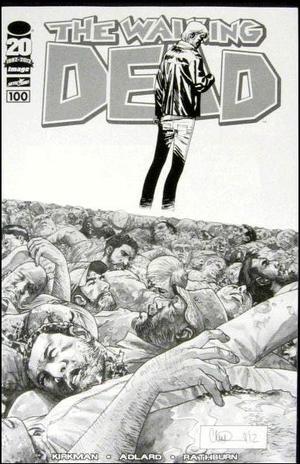 [Walking Dead Vol. 1 #100 (1st printing, Cover I - Charlie Adlard B&W Retailer Incentive)]