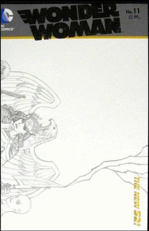 [Wonder Woman (series 4) 11 (variant wraparound sketch cover)]