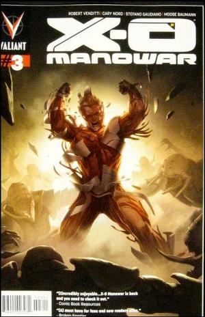[X-O Manowar (series 3) #3 (standard cover - Jelena Kevic-Djurdjevic)]
