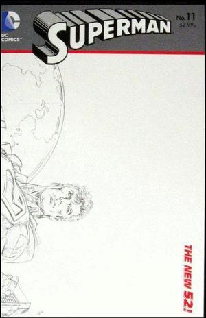 [Superman (series 3) 11 (variant wraparound sketch cover)]