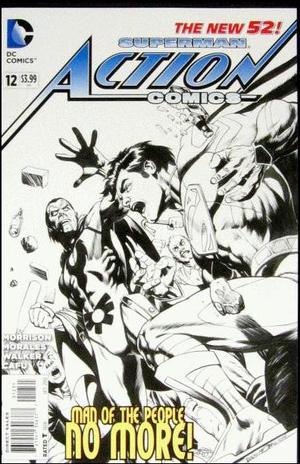 [Action Comics (series 2) 12 (variant sketch cover - Rags Morales)]