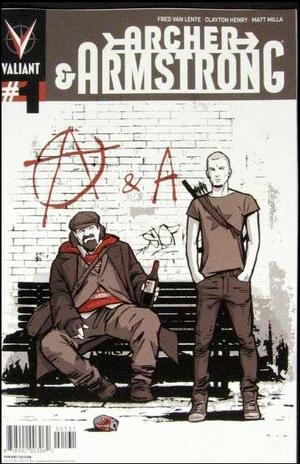 [Archer & Armstrong (series 2) #1 (1st printing, variant cover - David Aja)]