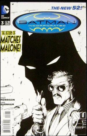 [Batman Incorporated (series 2) 3 (variant sketch cover - Chris Burnham)]