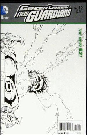 [Green Lantern: New Guardians 12 (variant wraparound sketch cover)]
