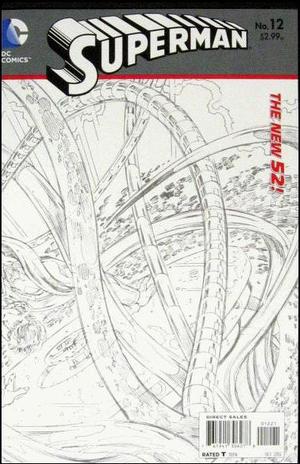 [Superman (series 3) 12 (variant wraparound sketch cover)]