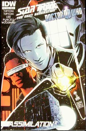 [Star Trek: The Next Generation / Doctor Who - Assimilation2 #4 (Cover B - Francesco Francavilla)]