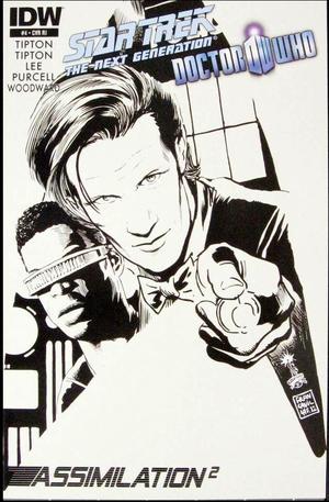 [Star Trek: The Next Generation / Doctor Who - Assimilation2 #4 (Retailer Incentive Cover - Francesco Francavilla sketch)]