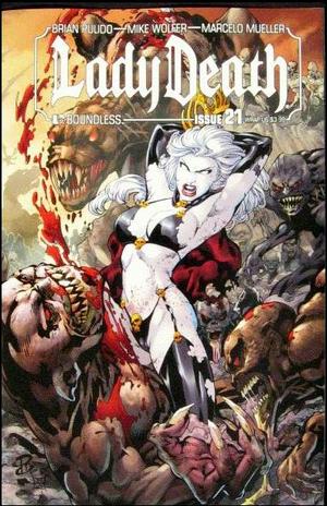 [Lady Death (series 3) #21 (wraparound cover - Renato Camilo)]