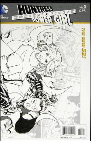 [Worlds' Finest 0 (variant wraparound sketch cover)]