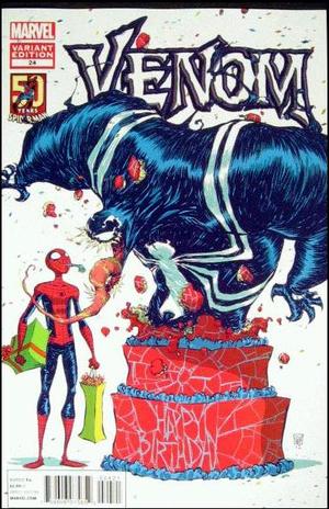[Venom (series 2) No. 24 (variant Amazing Spider-Man 50th Anniversary cover - Skottie Young)]