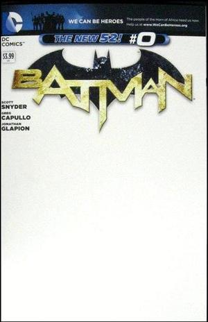 [Batman (series 2) 0 (variant We Can Be Heroes blank cover)]