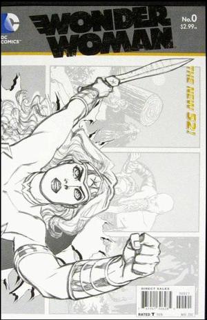 [Wonder Woman (series 4) 0 (variant wraparound sketch cover)]