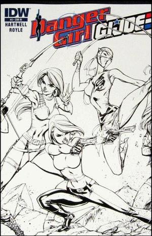 [Danger Girl / G.I. Joe #3 (Retailer Incentive Sketch Cover)]