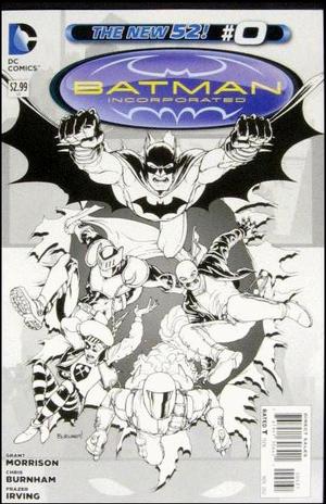 [Batman Incorporated (series 2) 0 (variant sketch cover - Chris Burnham)]