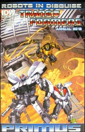 [Transformers: Robots in Disguise Annual 2012 (1st printing, Retailer Incentive Cover - Jimbo Salgado)]