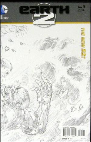 [Earth 2 5 (variant wraparound sketch cover)]
