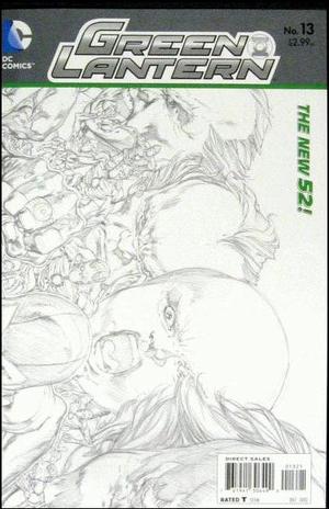 [Green Lantern (series 5) 13 (variant wraparound sketch cover - Ivan Reis)]