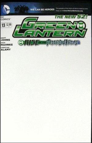 [Green Lantern (series 5) 13 (variant We Can Be Heroes blank cover)]