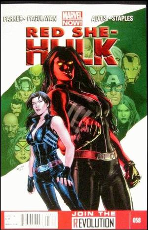 [Red She-Hulk No. 58 (1st printing, standard cover - Carlo Pagulayan)]