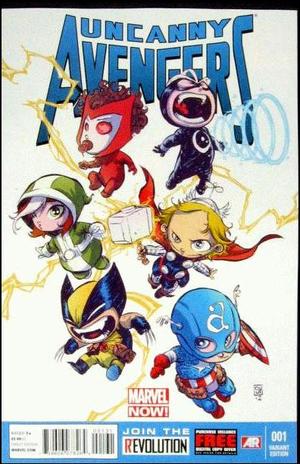 [Uncanny Avengers No. 1 (1st printing, variant Baby cover - Skottie Young)]