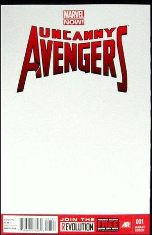 [Uncanny Avengers No. 1 (1st printing, variant blank cover)]