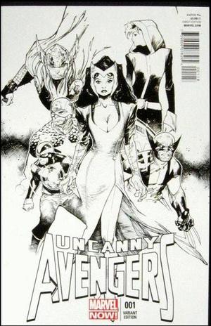 [Uncanny Avengers No. 1 (1st printing, variant sketch cover - Olivier Coipel)]