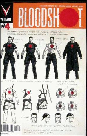 [Bloodshot (series 3) No. 4 (variant character design cover - David Aja)]