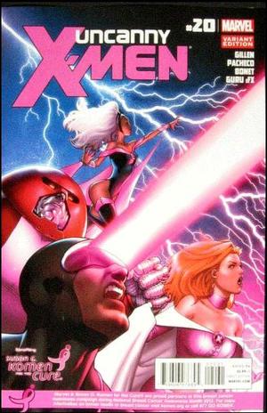 [Uncanny X-Men (series 2) No. 20 (variant Susan G. Komen for the Cure cover - David Marquez)]