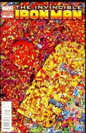 [Invincible Iron Man Vol. 1, No. 527 (variant collage cover - Pascal Garcin)]