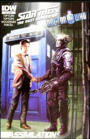 [Star Trek: The Next Generation / Doctor Who - Assimilation2 #6 (regular cover - J.K. Woodward)]