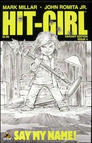 [Hit-Girl No. 4 (variant sketch cover - John Romita Jr.)]