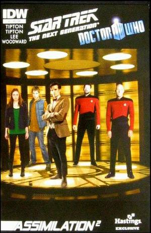 [Star Trek: The Next Generation / Doctor Who - Assimilation2 #1 (1st printing, Retailer Exclusive Hastings Cover - photo)]
