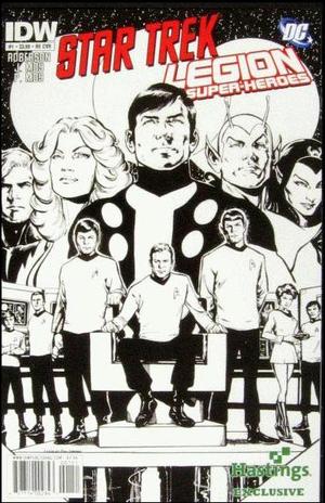 [Star Trek / Legion of Super-Heroes #1 (1st printing, Retailer Exclusive Hastings Cover - Phil Jimenez sketch)]