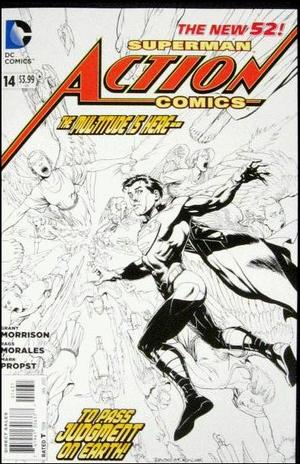 [Action Comics (series 2) 14 (variant sketch cover - Rags Morales)]