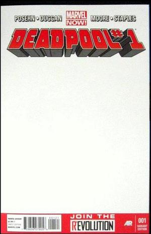 [Deadpool (series 4) No. 1 (1st printing, variant blank cover)]