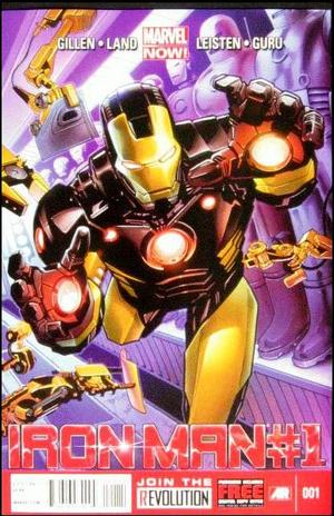 [Iron Man (series 5) No. 1 (1st printing, standard cover - Greg Land)]