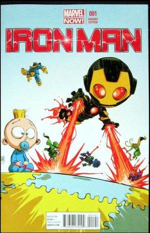 [Iron Man (series 5) No. 1 (1st printing, variant Baby cover - Skottie Young)]