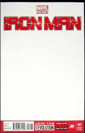 [Iron Man (series 5) No. 1 (1st printing, variant blank cover)]