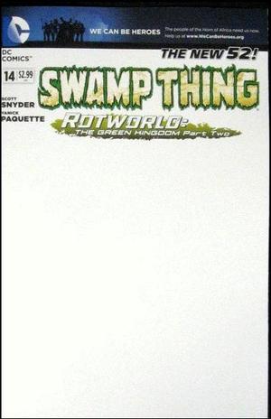 [Swamp Thing (series 5) 14 (variant We Can Be Heroes blank cover)]