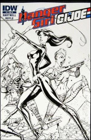 [Danger Girl / G.I. Joe #4 (Retailer Incentive Sketch Cover)]
