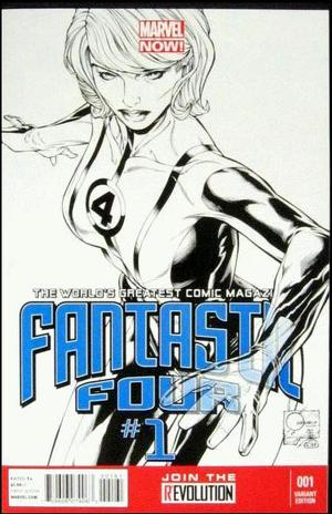 [Fantastic Four (series 4) No. 1 (variant sketch cover - Joe Quesada)]