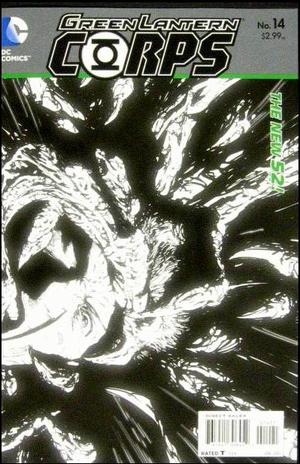 [Green Lantern Corps (series 3) 14 (variant wraparound sketch cover)]