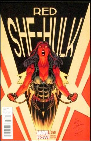 [Red She-Hulk No. 59 (variant cover - Luke Ross)]