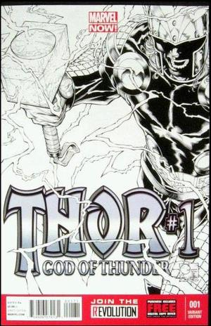 [Thor: God of Thunder No. 1 (1st printing, variant sketch cover - Joe Quesada)]